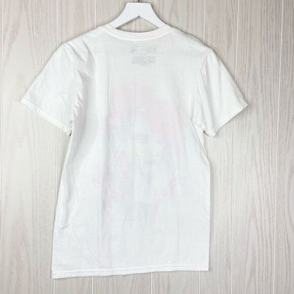 Boy George Women's Multicolor Drawn Portrait Short Sleeve T-Shirt Small - Picture 5 of 5